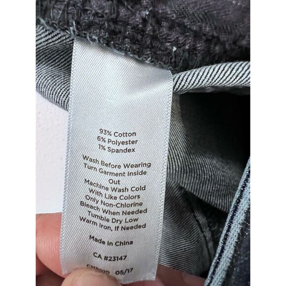 Talbots Jeans Size 4 Slim Ankle Flawless Stretch Dark Wash Blue Denim Mid Rise - Picture 8 of 10